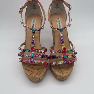 Steve Madden Multicolor Wedges